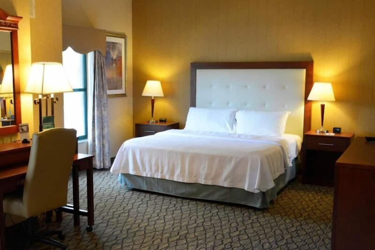 In-room safe, blackout drapes, soundproofing, iron/ironing board