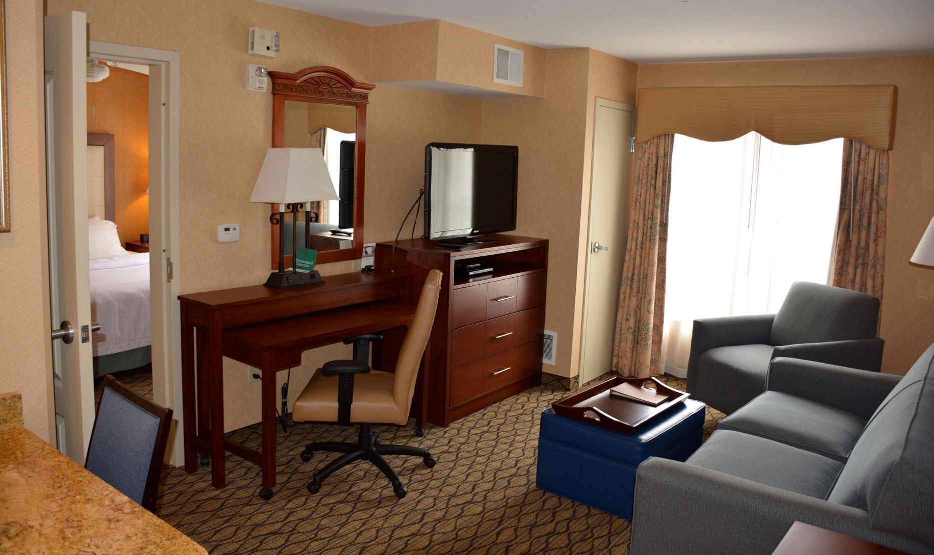 In-room safe, blackout drapes, soundproofing, iron/ironing board