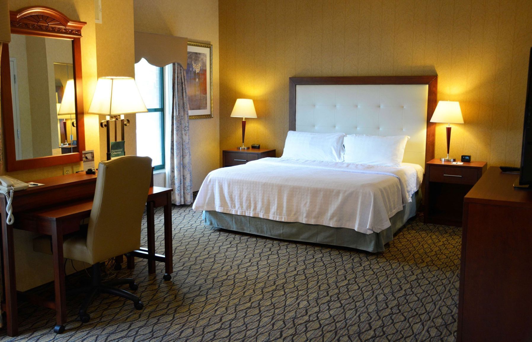 In-room safe, blackout drapes, soundproofing, iron/ironing board