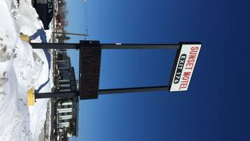 Façade de l’hébergement