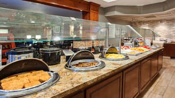 Free buffet breakfast