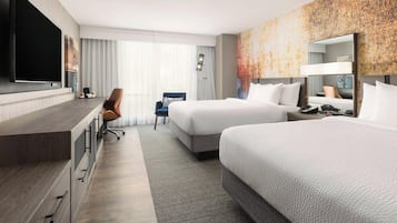 In-room safe, desk, blackout curtains, iron/ironing board