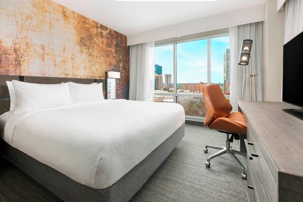 Suite, 1 King Bed with Sofa bed | In-room safe, desk, blackout drapes, iron/ironing board