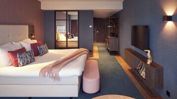 Sängtillbehör av högsta kvalitet och minibar