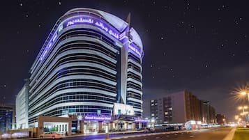 Front of property - evening/night