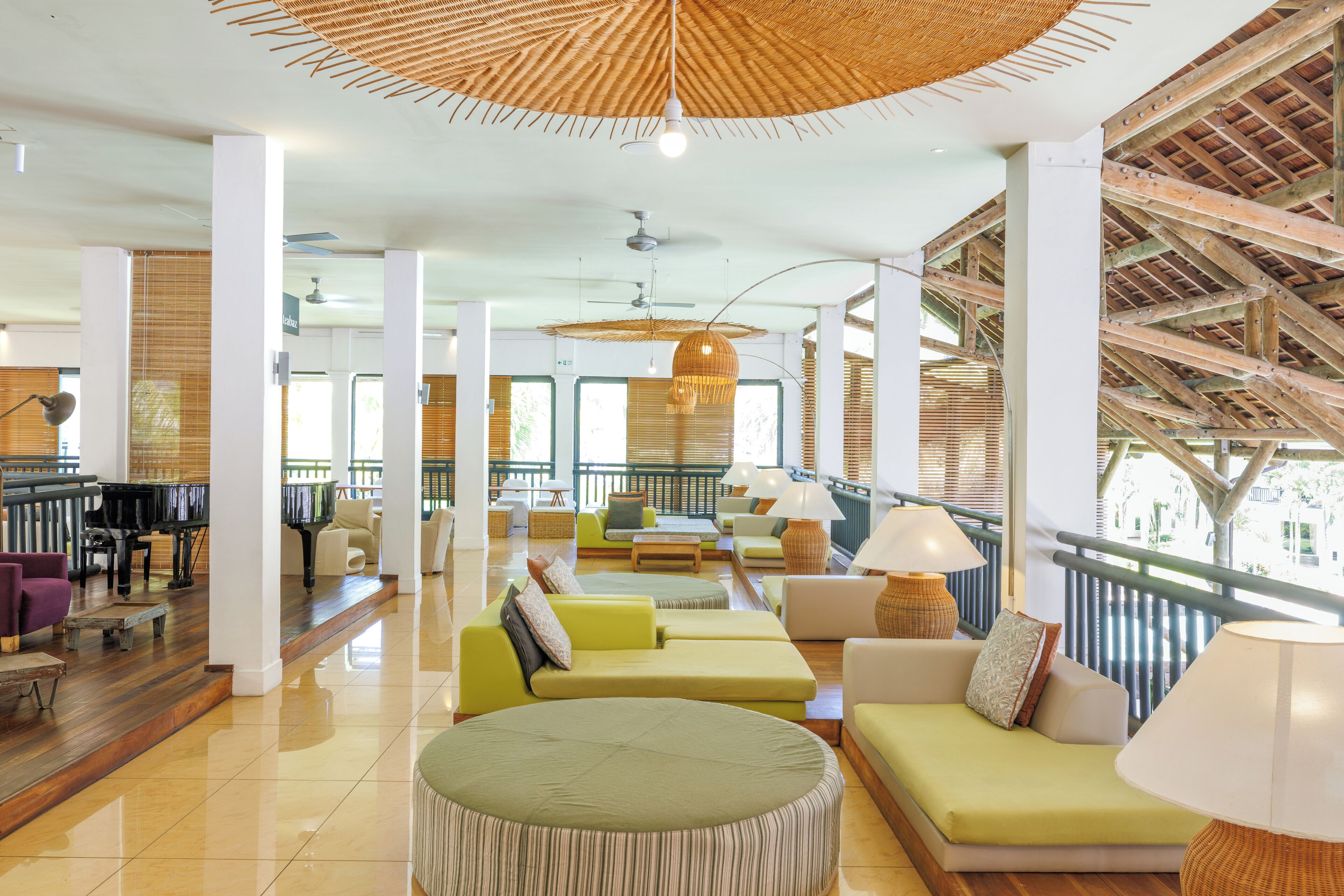 6 bars/lounges, poolside bar, beach bar