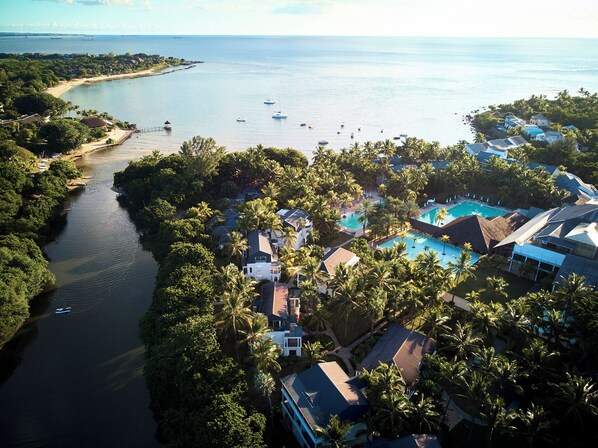 Aerial view - The Ravenala Attitude (Balaclava)