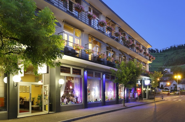 Voorkant van accommodatie