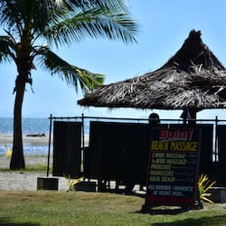 Trattamenti per il corpo, massaggi sulla spiaggia
