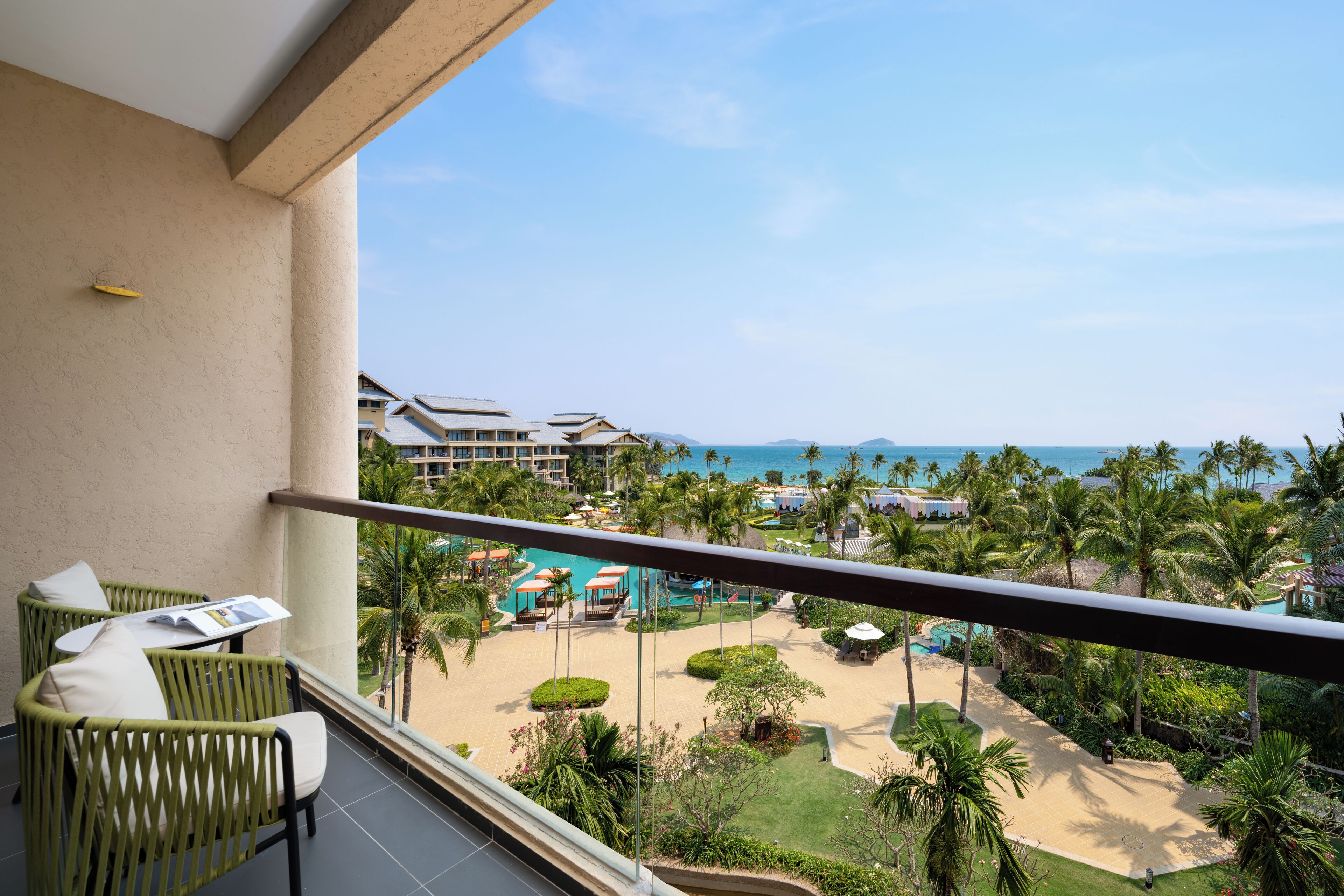Premium kamer, 1 kingsize bed, uitzicht op oceaan | Terras