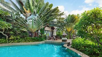 Vil·la, diversos llits | Llençols de cotó egipci, roba de llit d'alta qualitat i cobrellits