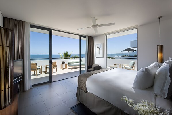 Penthouse, 3 Bedrooms, Kitchenette (Laundry) | Premium bedding, in-room safe, soundproofing, iron/ironing board - Hilton Fiji Beach Resort and Spa (Nadi)