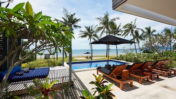 Room, 3 Bedrooms, Private Pool, Beachfront (Residence) | View from room