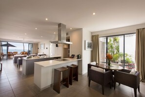 Værelse - 3 soveværelser - privat pool - ved stranden (Residence) | Privat køkken