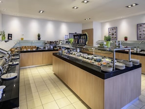 Daily buffet breakfast (EUR 23 per person)