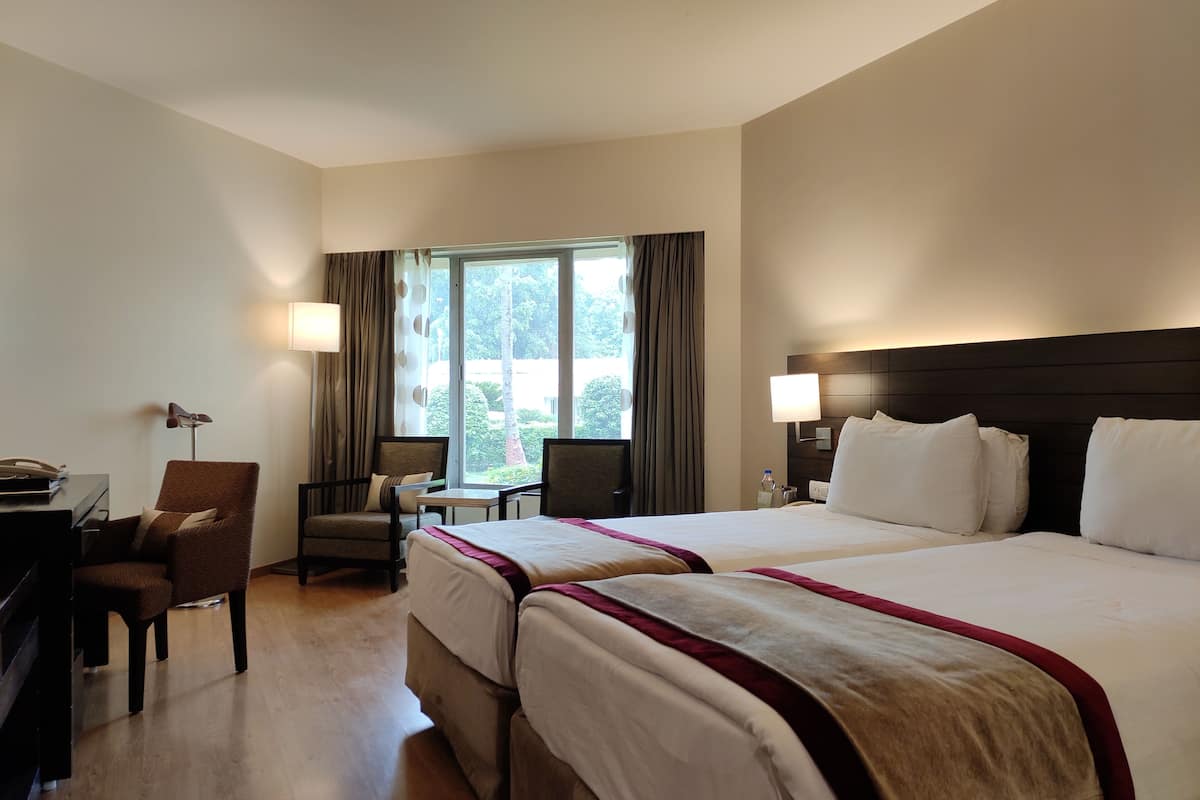 standard room, 2 single beds, garden view (standard room double) | 1 bedroom, egyptian cotton sheets, premium bedding, memory-foam beds