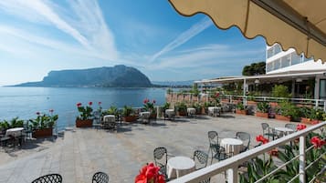 Blick von der Unterkunft