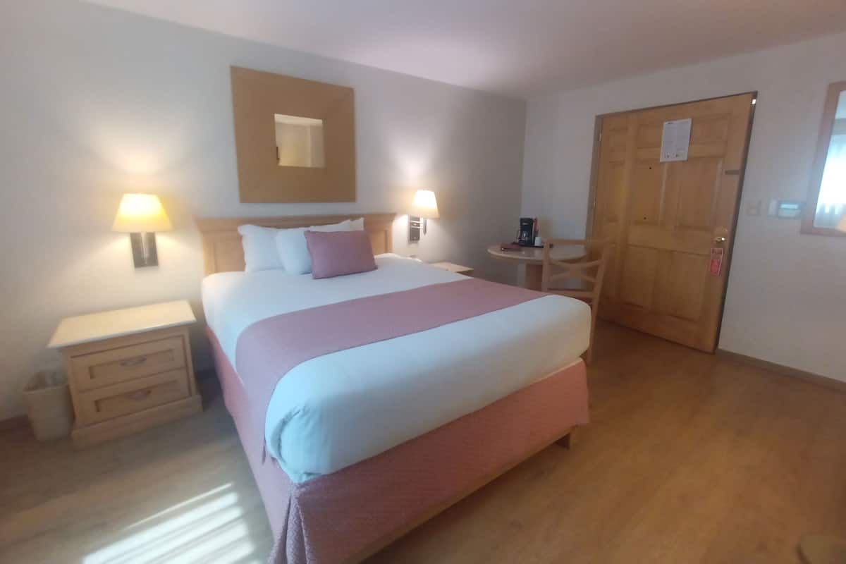 Room, 1 Queen Bed, Mobility Accessible, Non Smoking | In-room safe, desk, blackout drapes, iron/ironing board