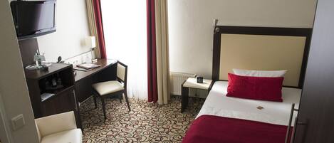 Hypo-allergenic bedding available, minibar, in-room safe, desk
