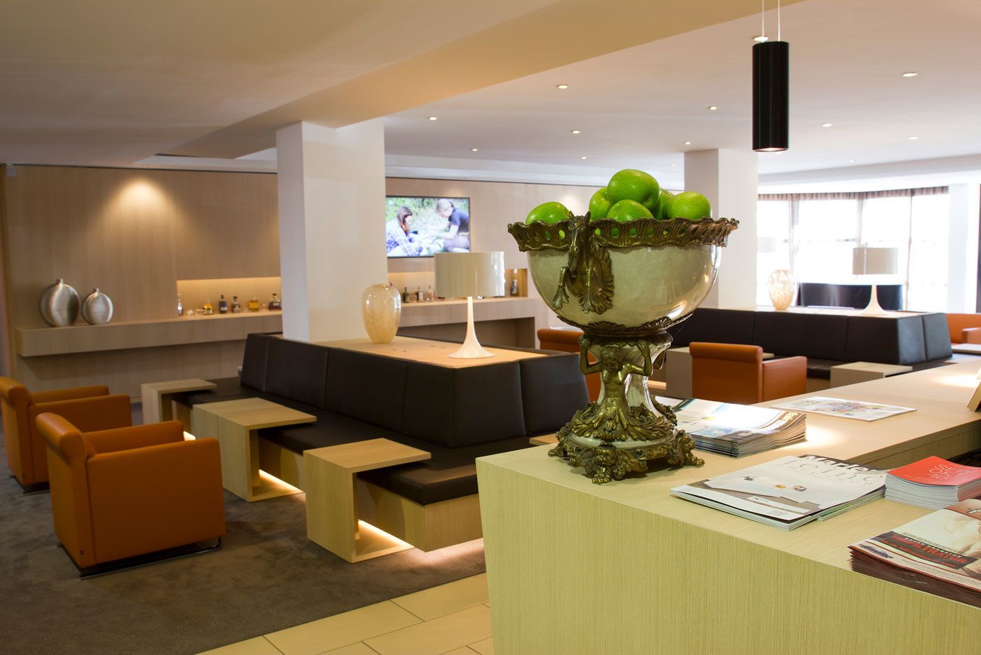 Sitzecke in der Lobby