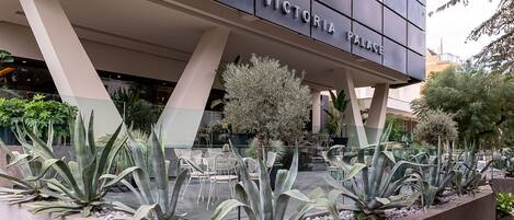 Façade de l’hébergement