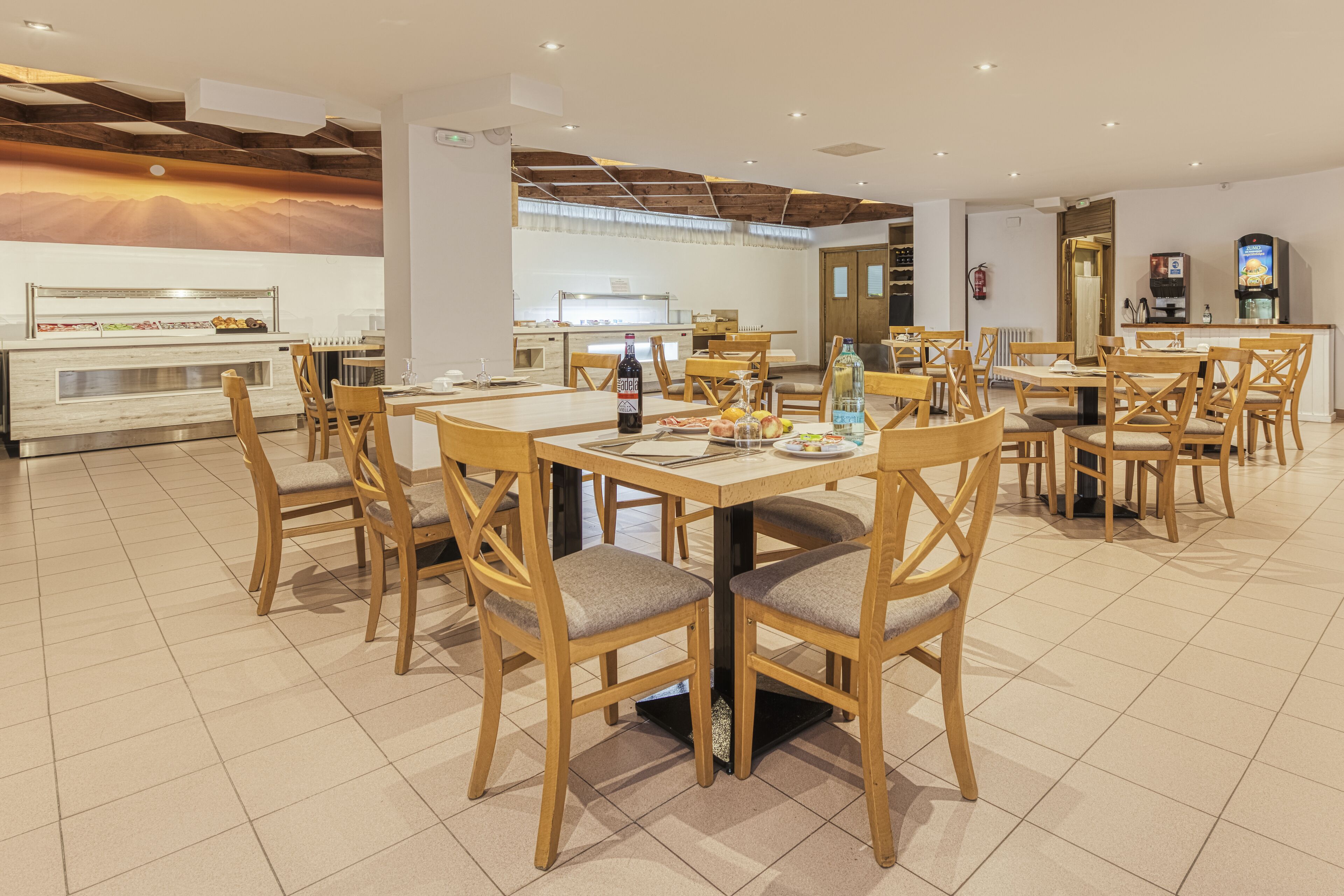 Daily buffet breakfast (EUR 15 per person)