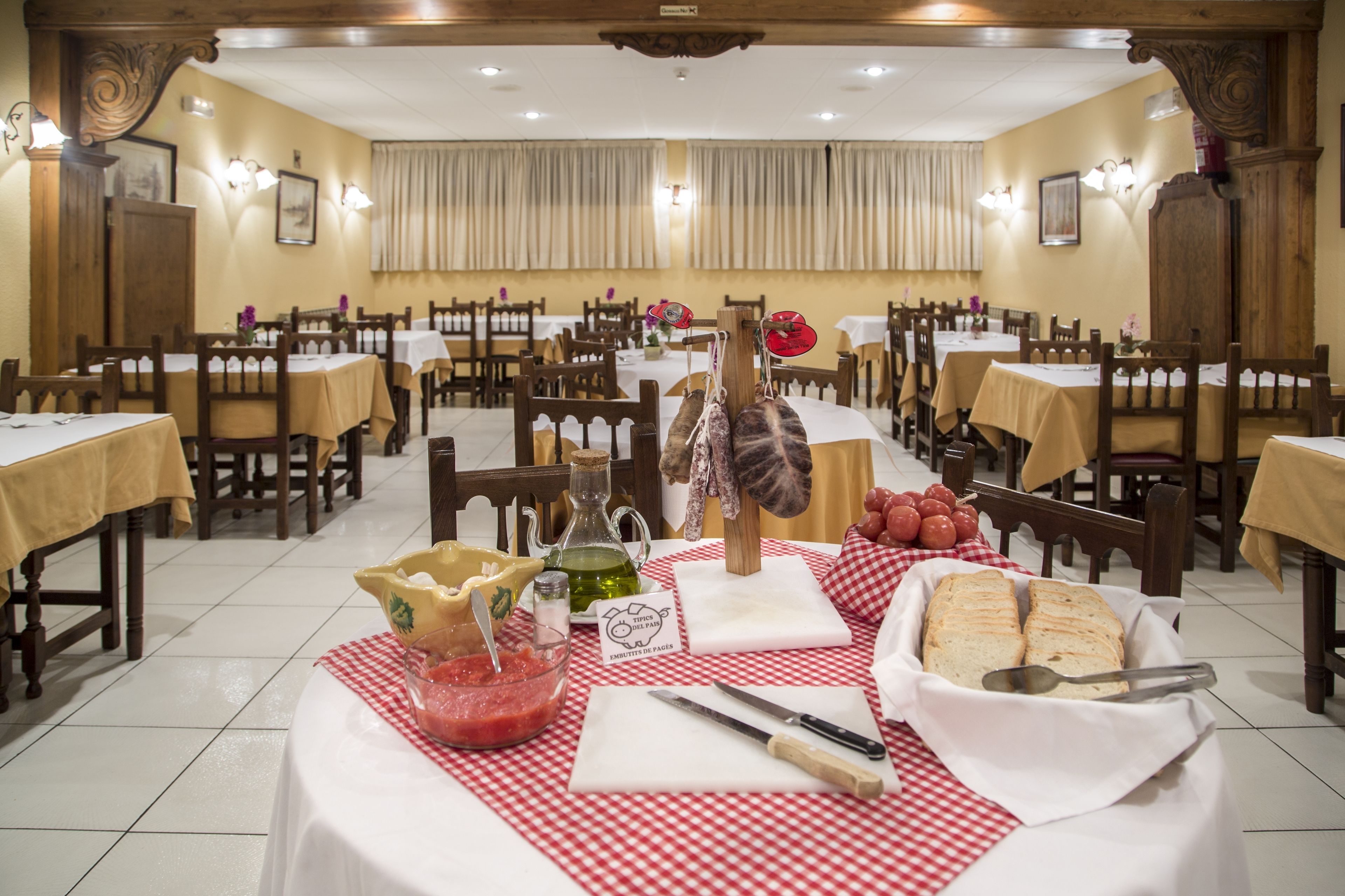 Breakfast area