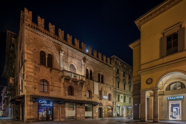 Façana frontal de l'allotjament