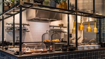 Daily buffet breakfast (EUR 35 per person)