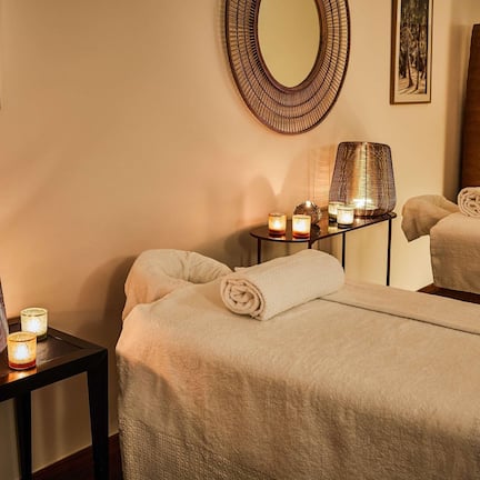 Body treatments, body scrubs, facials, manicures and pedicures