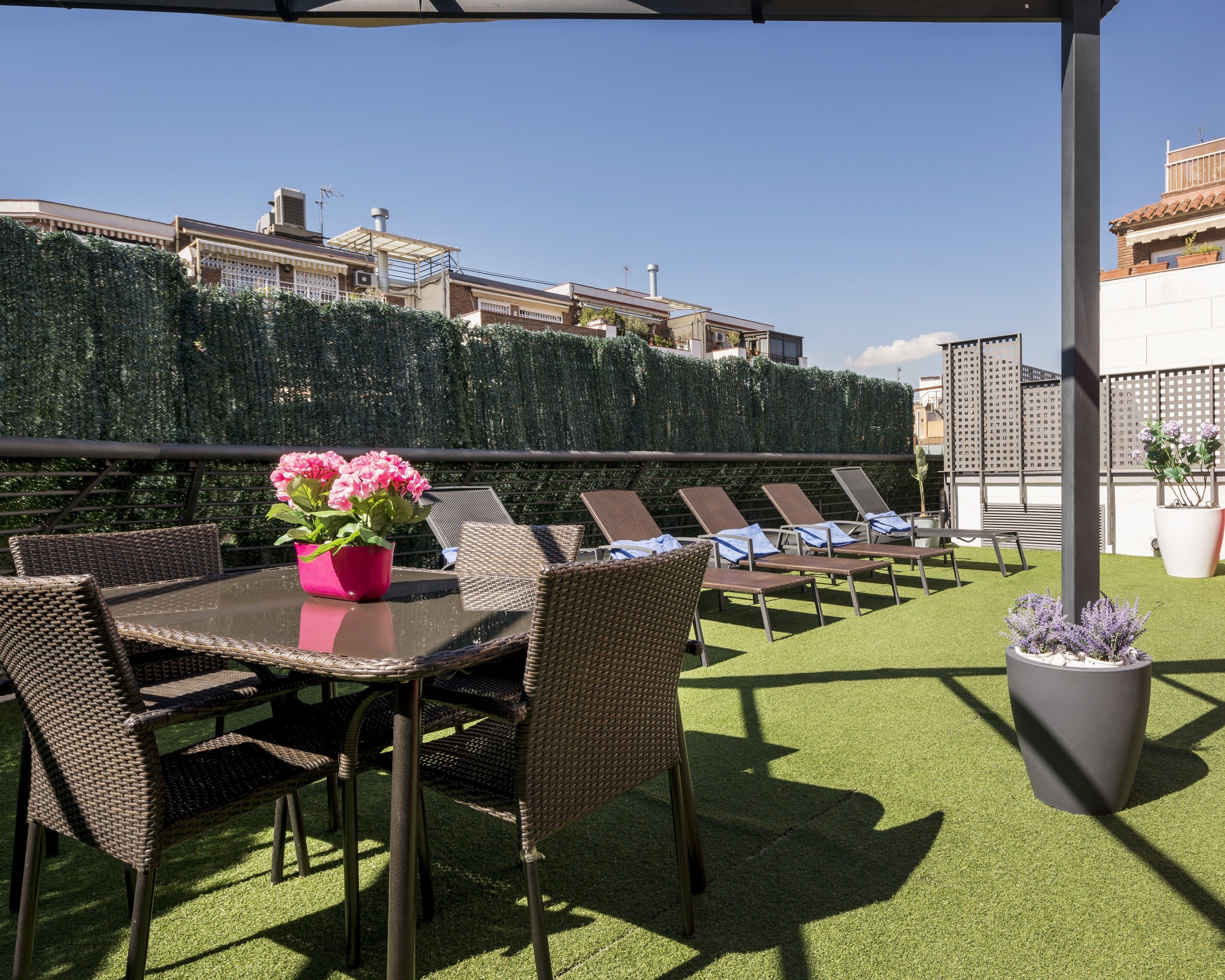 Rooftop terrace