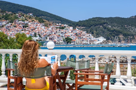 View from property. Aeolos Hotel