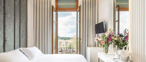 Romantic Double Room, Balcony | View from room