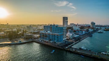 Façade de l’hébergement