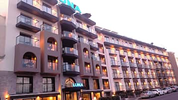 Voorkant van accommodatie