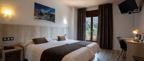 In-room safe, desk, laptop workspace, free cribs/infant beds