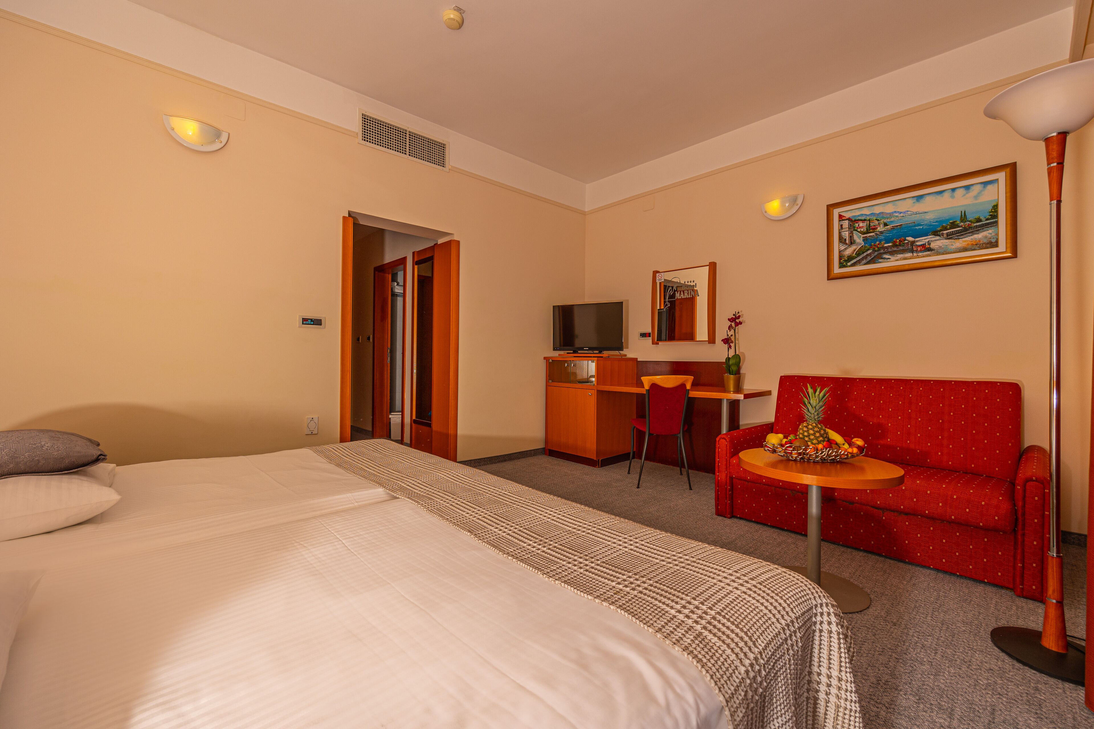 double or twin room, balcony, park view | 1 bedroom, in-room safe, desk, blackout curtains