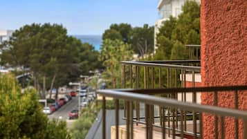 Værelse med 2 enkeltsenge - balkon | Udsigt fra værelset