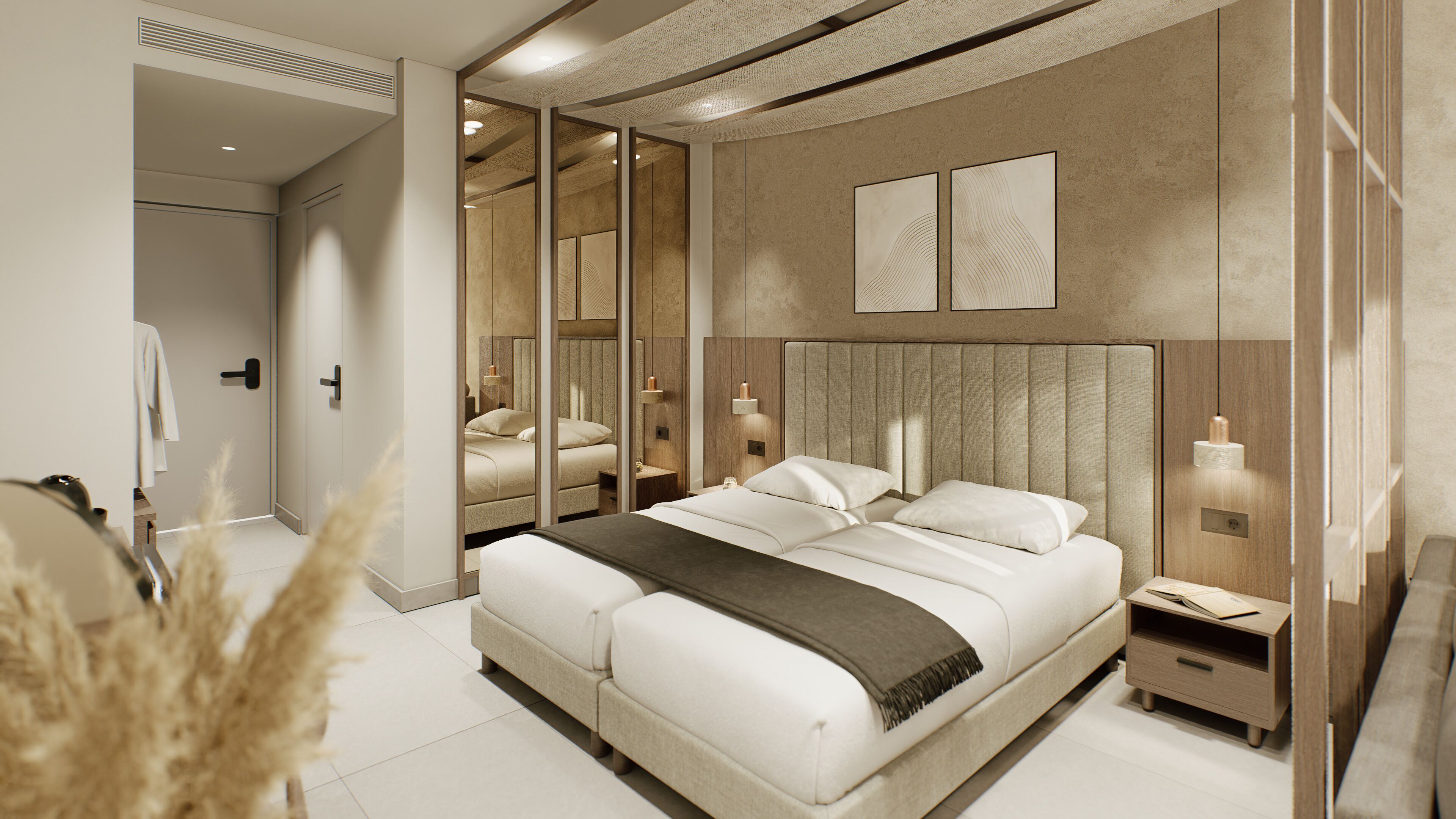 Signature Suite | Sengetøy av topp kvalitet, senger med overmadrass og minibar