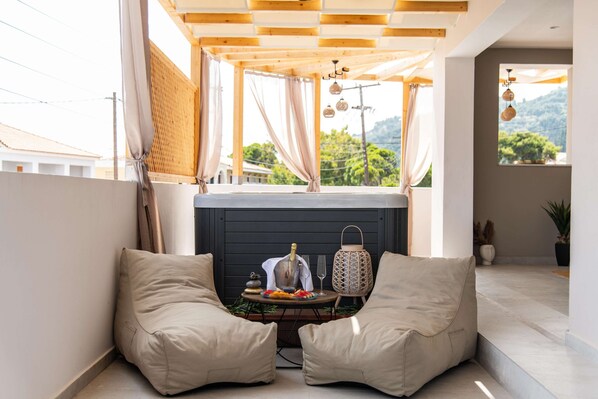 Salle de soins pour les couples, soins du corps, aromathérapie