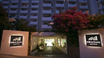 Front of property – evening/night