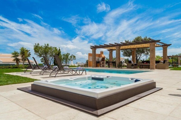Villa, 4 Bedrooms, Private Pool, Jacuzzi | View from room