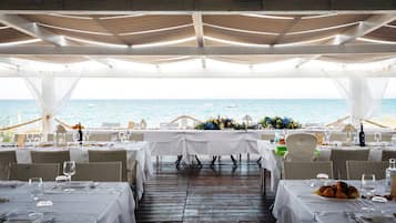 Área de bodas al aire libre