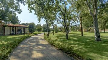 Entrada de la propiedad