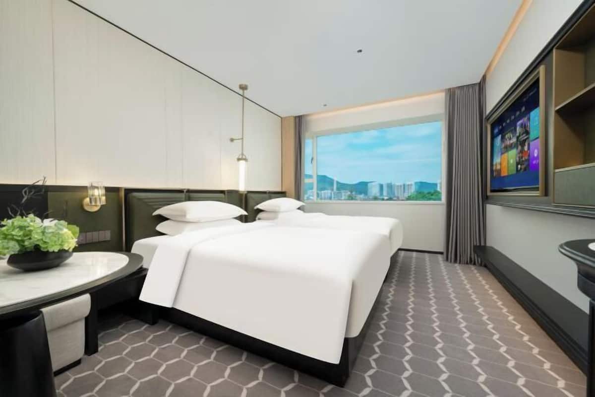Biancheria da letto di alta qualità, materassi Select Comfort, minibar