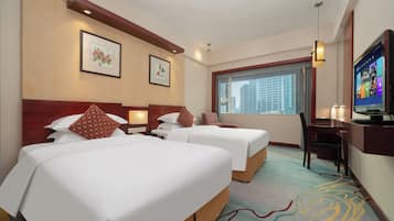 Business Room, 2 Single Beds | Premium bedding, Select Comfort beds, minibar, in-room safe