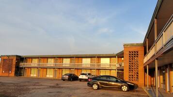 Overnatningsstedets facade