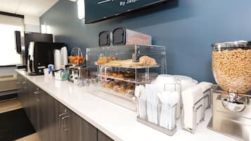 Gratis kontinental morgenmad hver dag