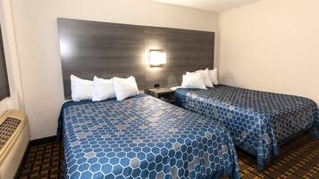 Deluxe Room, 2 Double Beds, Non Smoking, Refrigerator & Microwave