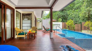 Inter Connecting Sanctuary Pool Villa | View from room